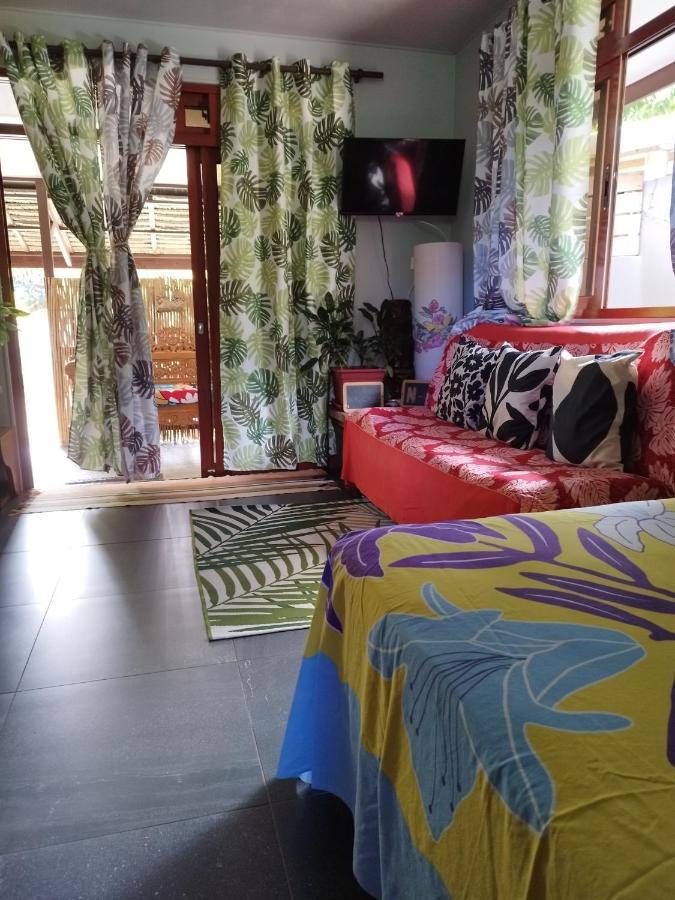 Tiki House Villa Bora Bora Bagian luar foto